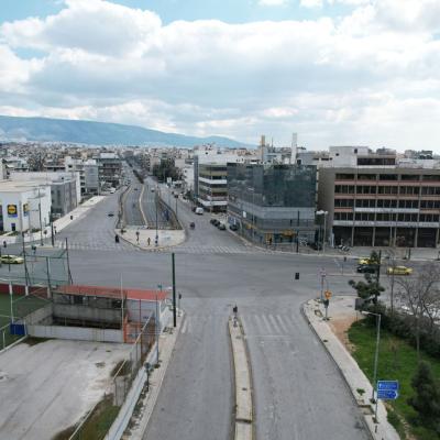 Κόμβος Χαμοστέρνας & Πειραιώς - Αντιπλημμυρικό έργο