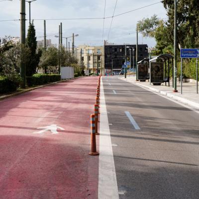 Ασφαλτοστρώσεις σε κεντρικού δρόμους της Αθήνας 